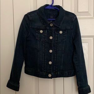 GapKids stretch denim jacket sz S